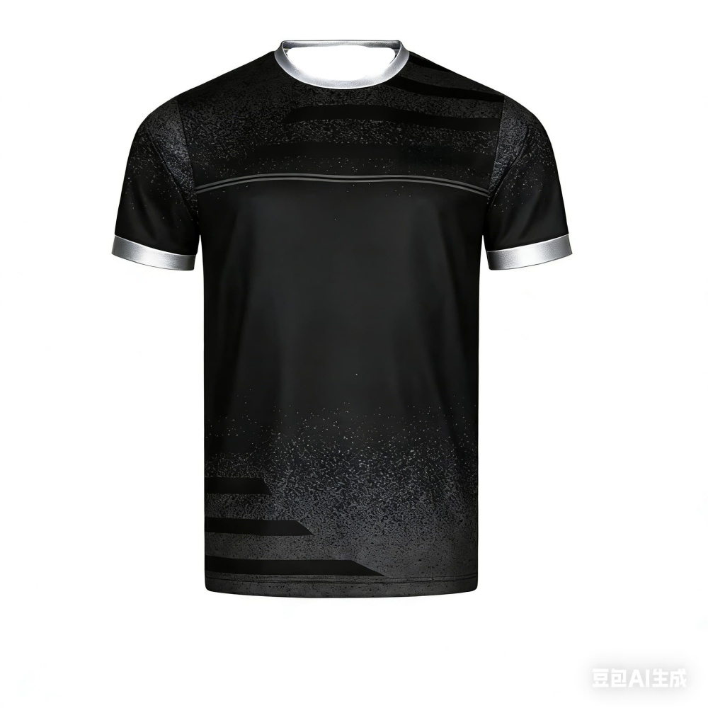 Badminton Center - New Men Table Tennis T-Shirt Gradient