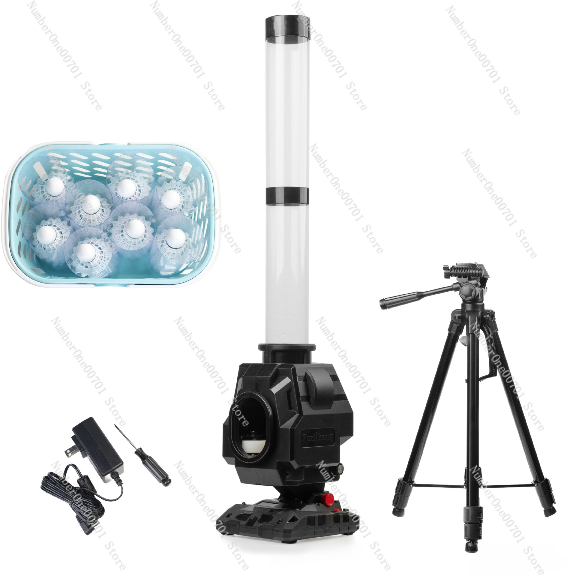 13803BH Badminton Launcher Mac - đánh giá và giá Feeder Machine Badminton