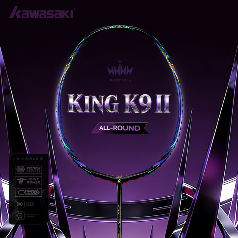 Kawasaki KING K9 4U Badminton  - đánh giá và giá Badminton Yonex String