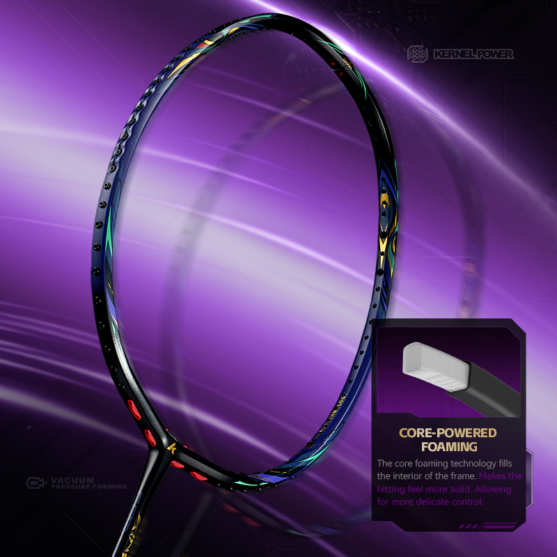 Kawasaki KING K9 4U Badminton  - đánh giá và giá Badminton Yonex String