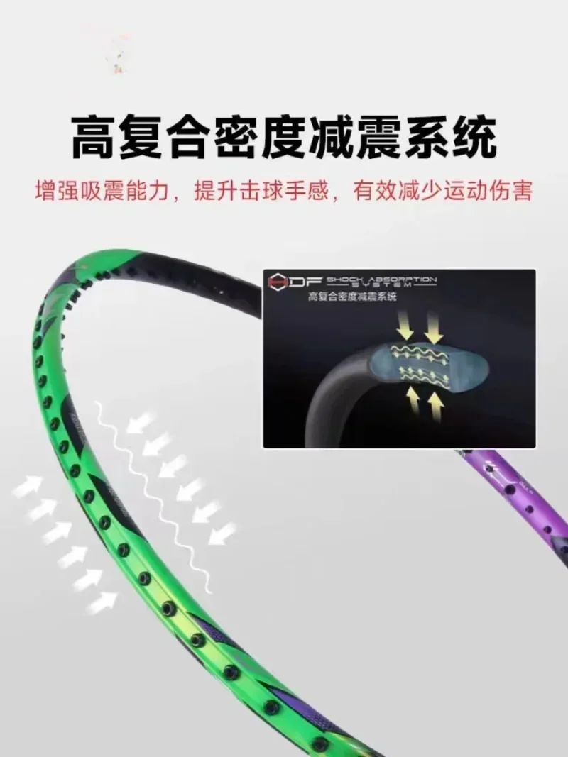 New LiNing-HALBERTEC ZhanJi 90 - đánh giá và giá Badminton Yonex String