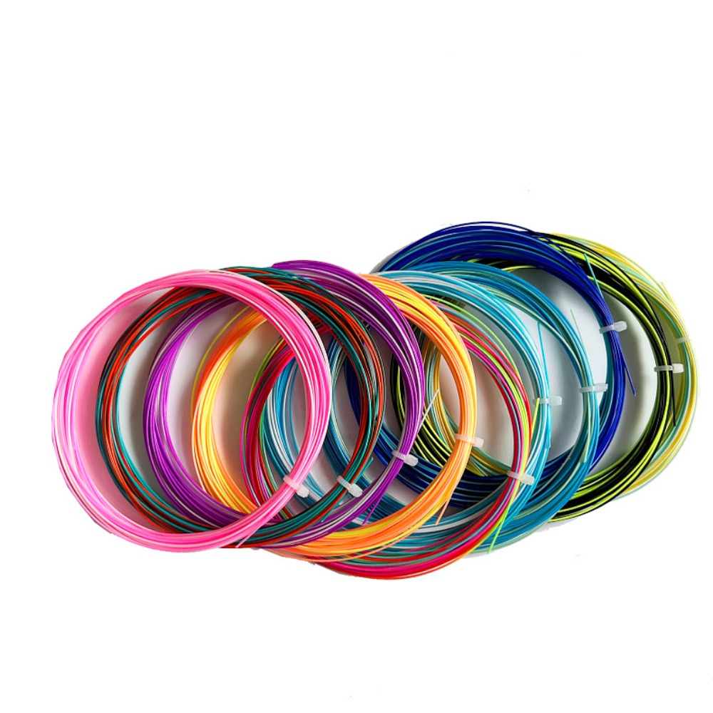Elastic Colorful Rainbow Badmi - đánh giá và giá Badminton Yonex String