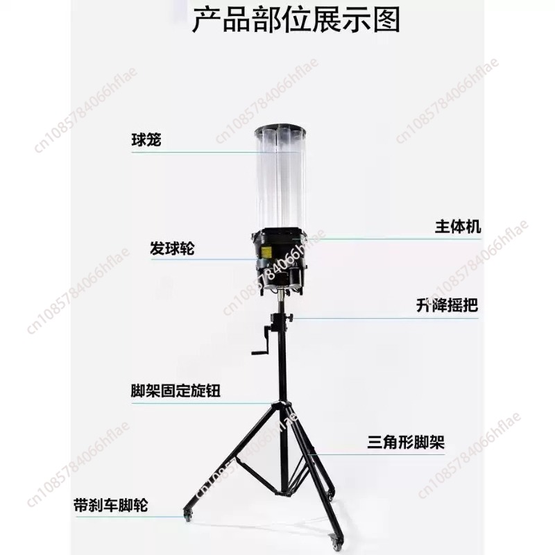 Portable GLS-16303 Automatic B - đánh giá và giá Feeder Machine Badminton